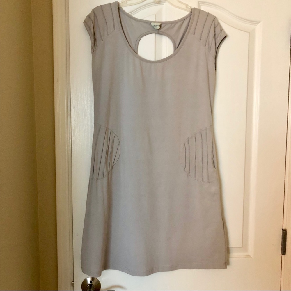 Synergy Organic Cotton Dress Gray